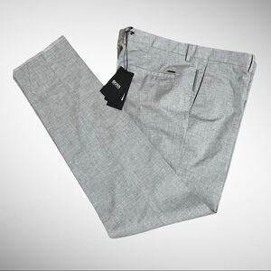 Hugo Boss Gray Trousers, Size 38 Regular New with Tags